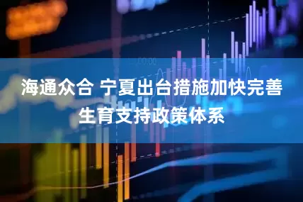 海通众合 宁夏出台措施加快完善生育支持政策体系