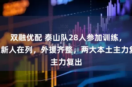 双融优配 泰山队28人参加训练，8名新人在列，外援齐整，两大本土主力复出
