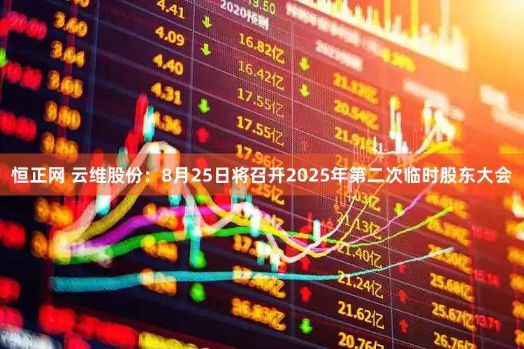 恒正网 云维股份：8月25日将召开2025年第二次临时股东大会