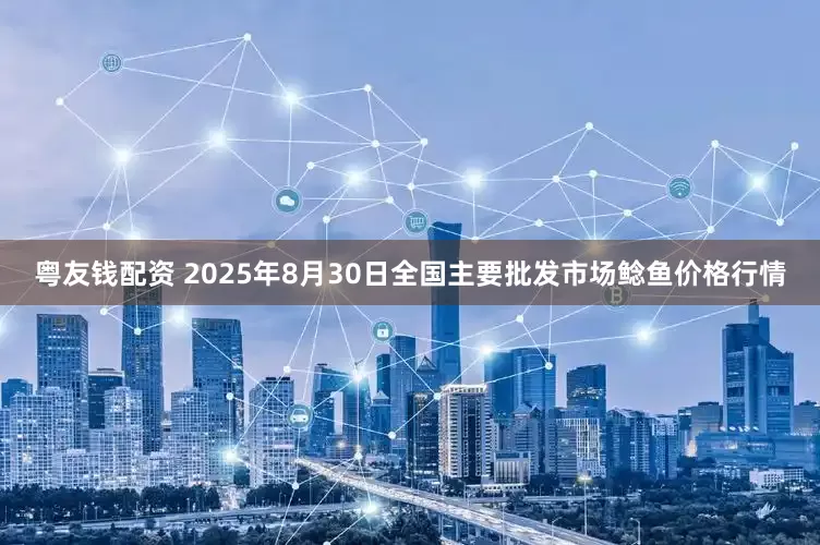 粤友钱配资 2025年8月30日全国主要批发市场鲶鱼价格行情