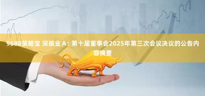 9688策略宝 深振业Ａ: 第十届董事会2025年第三次会议决议的公告内容摘要